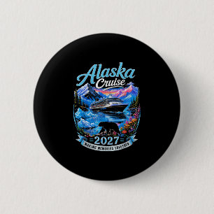 Passende Familie macht Erinnerungen Squad Alaska Button