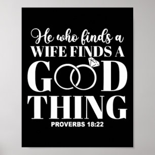 Passende Familienferien 2023 Er, der eine Frau fin Poster