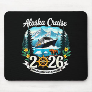 Passende Familienfreunde und Gruppe Alaska Kreuzfa Mousepad