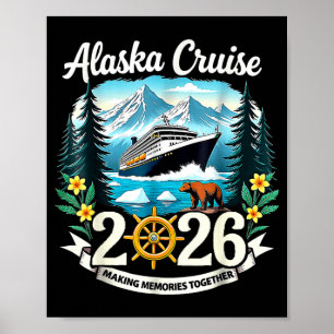 Passende Familienfreunde und Gruppe Alaskan Alaska Poster