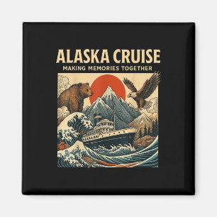 Passende Familienfreunde und Gruppen Alaska-Kreuzf Magnet
