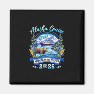Passende Familienfreunde und Gruppen Alaskan Alask Magnet