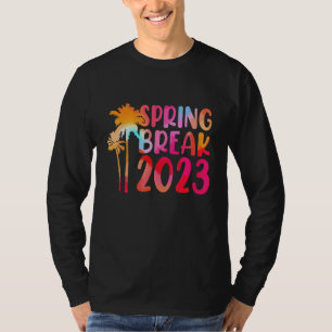 Passende Gruppe Frühlingsferien 2023 Vintage Tie D T-Shirt