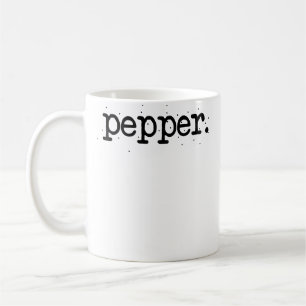 Passende Halloween-Paare Salz Und Pfeffer Einfach Kaffeetasse