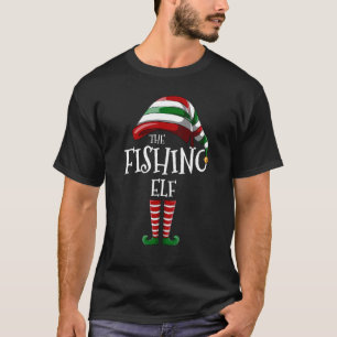Passende lustige Familie Der Angel-Elf-Weihnachts- T-Shirt
