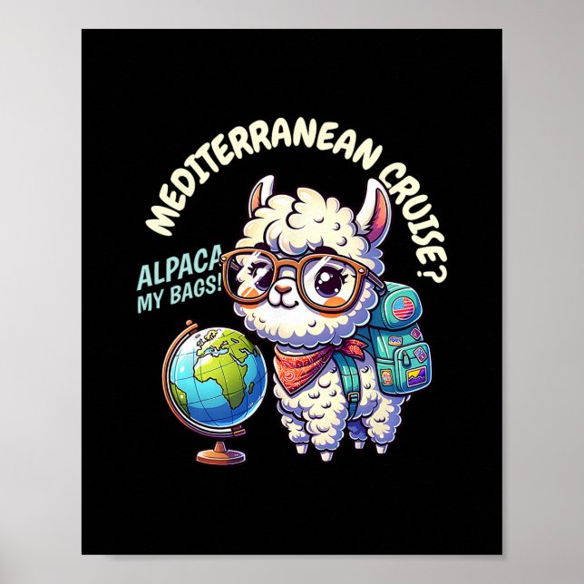 Passende Mittelmeer-Kreuzfahrt  Poster (Vorne)