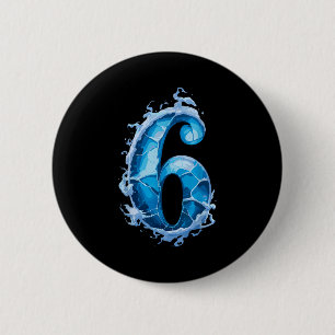 Passende Six Seven Flammendes Eis Lustiges Meme 67 Button