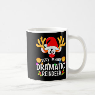 Passende Weihnachten Sehr Fröhliche Dramatische Re Kaffeetasse