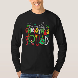 Passende Weihnachts-Pyjamas für die Familie Frohe T-Shirt
