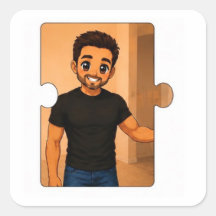 Passendes Familienpuzzle-Aufkleber-Set