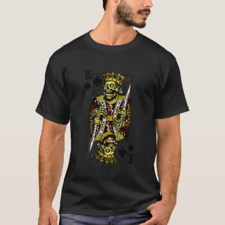 Passendes Halloween-Pärchen Spielkarte Zombie Köni T-Shirt