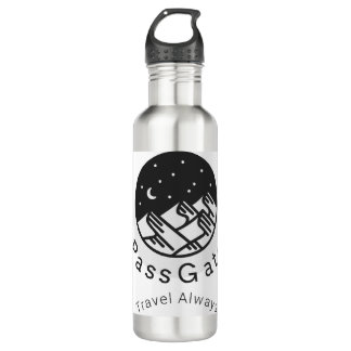PassGate Aluminium Flasche - Reise immer Edelstahlflasche