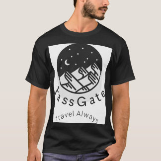PassGate Travel immer Black Men's T - Shirt