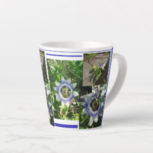 Passion-Blume sammeln Latte-Tasse Milchtasse