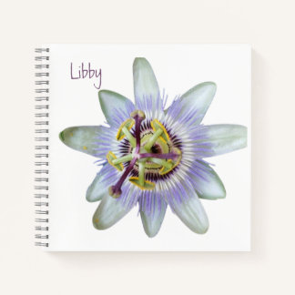 Passion Blume Spiral Notebook Notizbuch