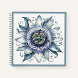 Passion Blume Spiral Notebook Notizbuch