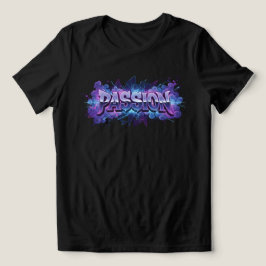 Passion Cyberpunk Typography – Vibrant Modern Word Tri-Blend Shirt