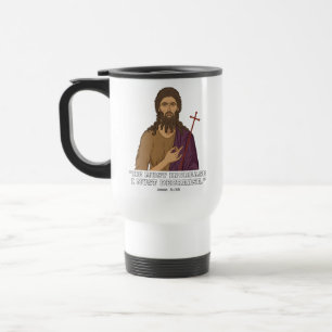 Passion des hl. Johannes des Täufers katholisches Reisebecher
