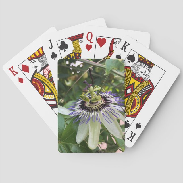 Passion Flower Playing Cards Spielkarten (Rückseite)