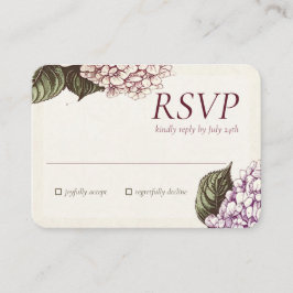PASSION | Hochzeitseinladung RSVP Begleitkarte