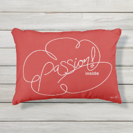 PASSION inside - Bold Cloud S - W Kissen Für Draußen
