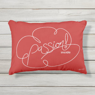 PASSION inside - Bold Cloud S - W Kissen Für Draußen