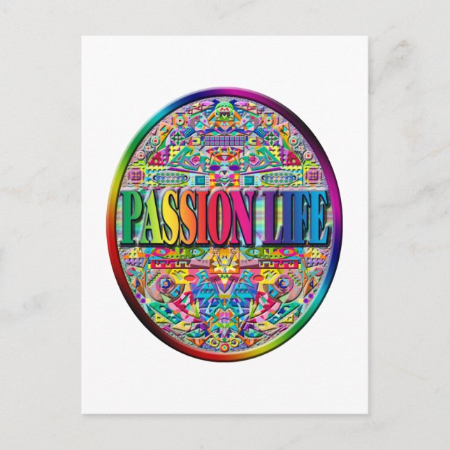 Passion Life Postcard Postkarte (Vorderseite)