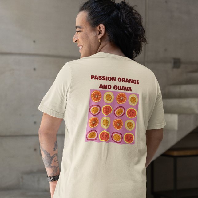 Passion Orange Guava Hawaiian Tropical Fruit  T-Shirt (Von Creator hochgeladen)