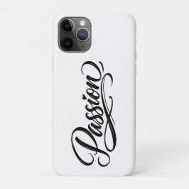 Passion Schrift | Elegante minimalistische Typogra Case-Mate iPhone Hülle