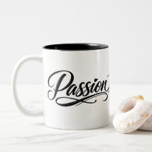 Passion Schrift | Elegante minimalistische Typogra