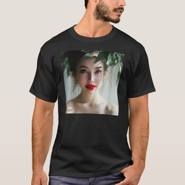 Passionate Crimson: Goddess of Dawn Rouge T-Shirt (Vorderseite)