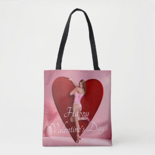 Passionate Valentine's Day Girl in einem Corset