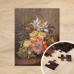 Passionblumen | Ferdinand Bauer Puzzle<br><div class="desc">Passionblumen (1812) des österreichischen Künstlers Ferdinand Bauer. Originelle Kunstwerke sind Öl auf Holzplatten. Dieses Kunstbild zeigt ein Stillleben von bunten Blume und einem Schmetterling. 

Verwenden Sie die Entwurfstools,  um einen benutzerdefinierten Text hinzuzufügen oder das Bild zu personalisieren.</div>