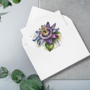Passionierte Lila Passion-Blume