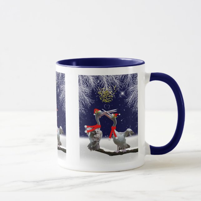 Passionierte Pelikane Tasse (Rechts)