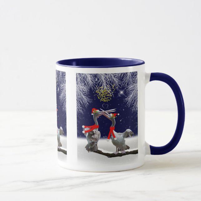Passionierte Pelikane Tasse (Rechts)