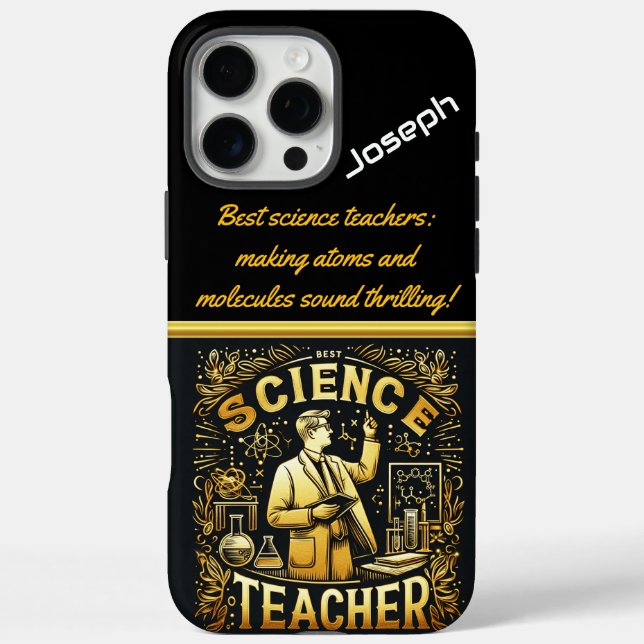 Passionierter Wissenschaftslehrer Inspiriere Schül Case-Mate iPhone Hülle (Rückseite)