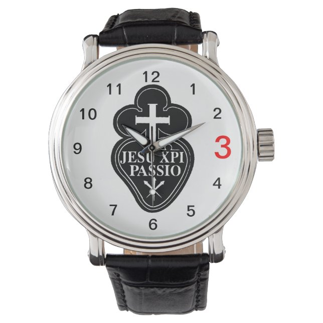 Passionist Siegel Watch Armbanduhr (Vorderseite)