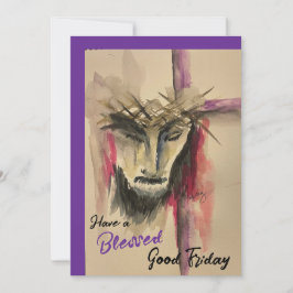 Passions Christi Notizkarte Feiertagskarte