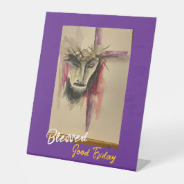 Passions-Christi-Sockel-Schild Sockelschild