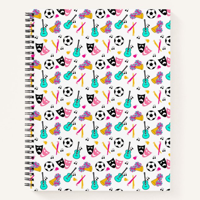 Passions in Motion: A Celebration of Creativity  Notizbuch (Vorderseite)