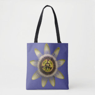 Passionsblumen-Botanik-Tasche