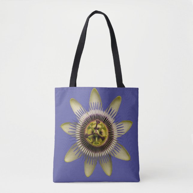 Passionsblumen-Botanik-Tasche (Vorderseite)