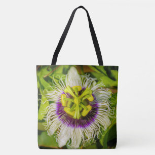 Passionsfrucht-Blume, hawaiische Strand-Tasche