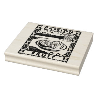 Passionsfrucht Gummistempel
