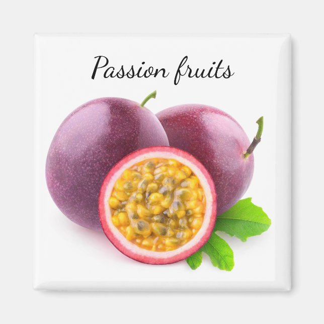 Passionsfrüchte Magnet (Vorne)