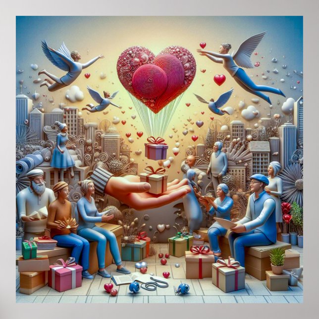 Passionsportrait Poster (Vorne)