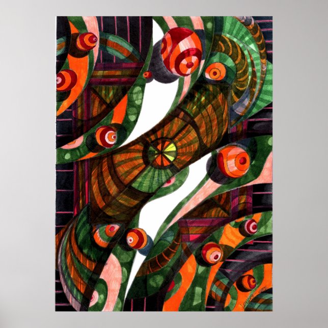 Passive Neugier Poster (Vorne)