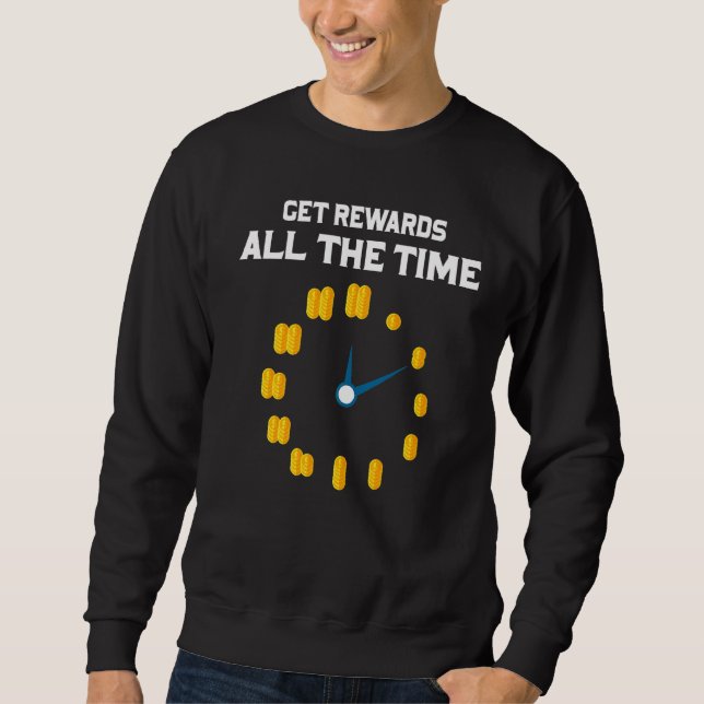 Passives Einkommen durch defi-Anwendungen Sweatshirt (Vorderseite)