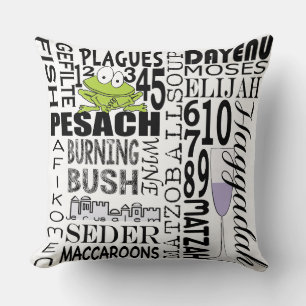 Passover 20/20" Pillow "Dayenu Pillow" Kissen
